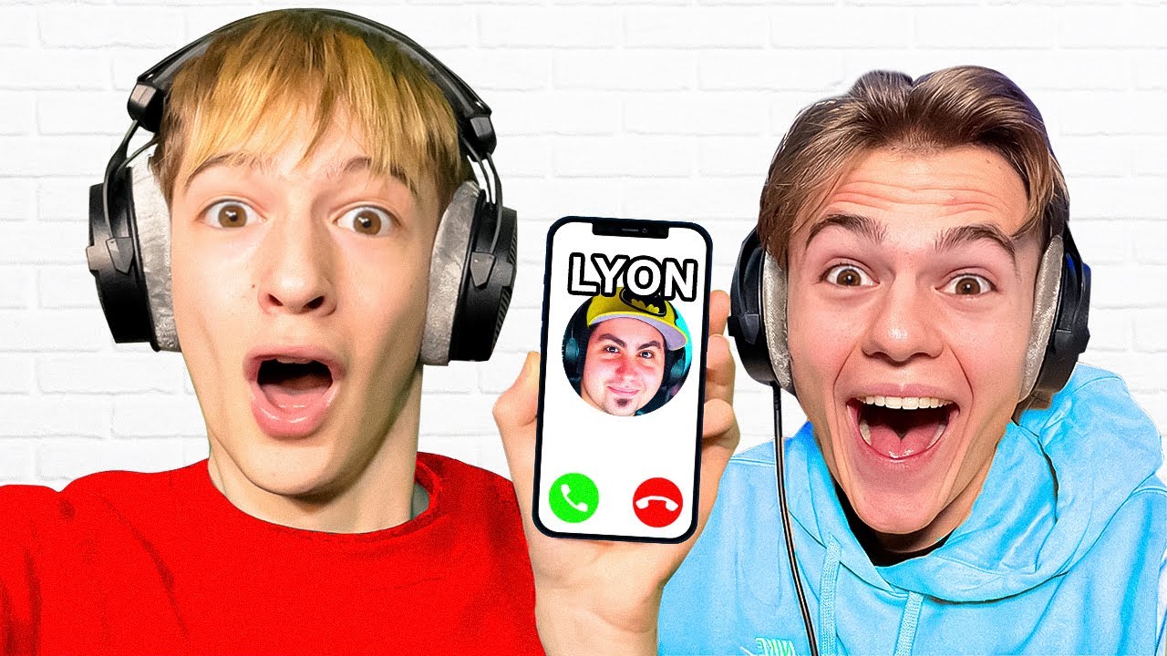 SCHERZI TELEFONICI agli YOUTUBER!!🤣 *DIVERTENTE* su FORTNITE