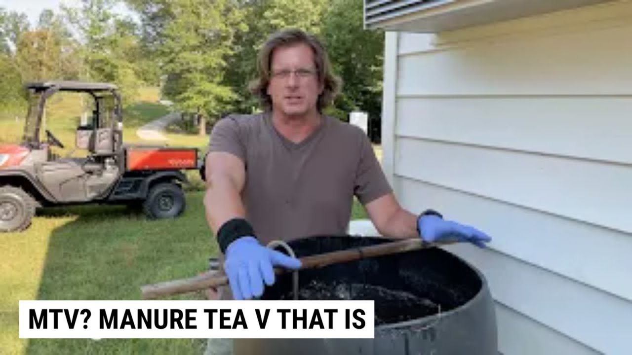 Making Manure Tea for your Pastures and Garden
