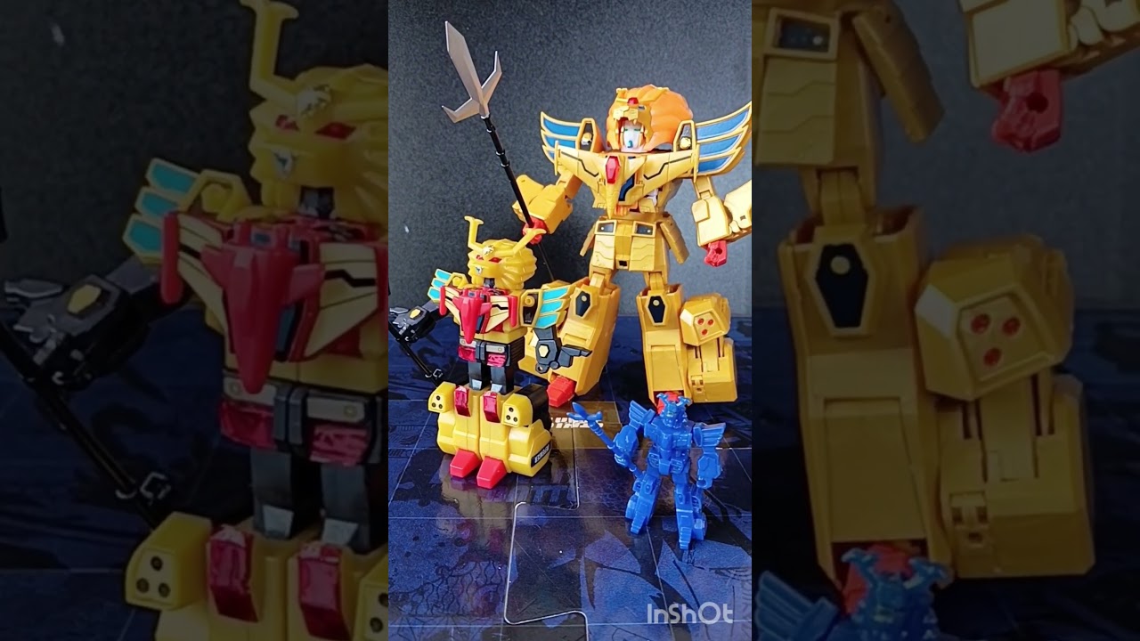 獣王合体レオンカイザー❗️
