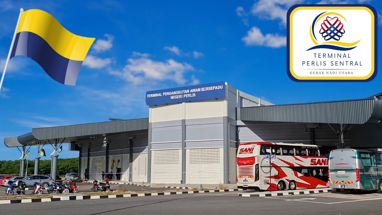 Terminal Perlis Sentral - A Morning Rush Hour in Kangar, Perlis