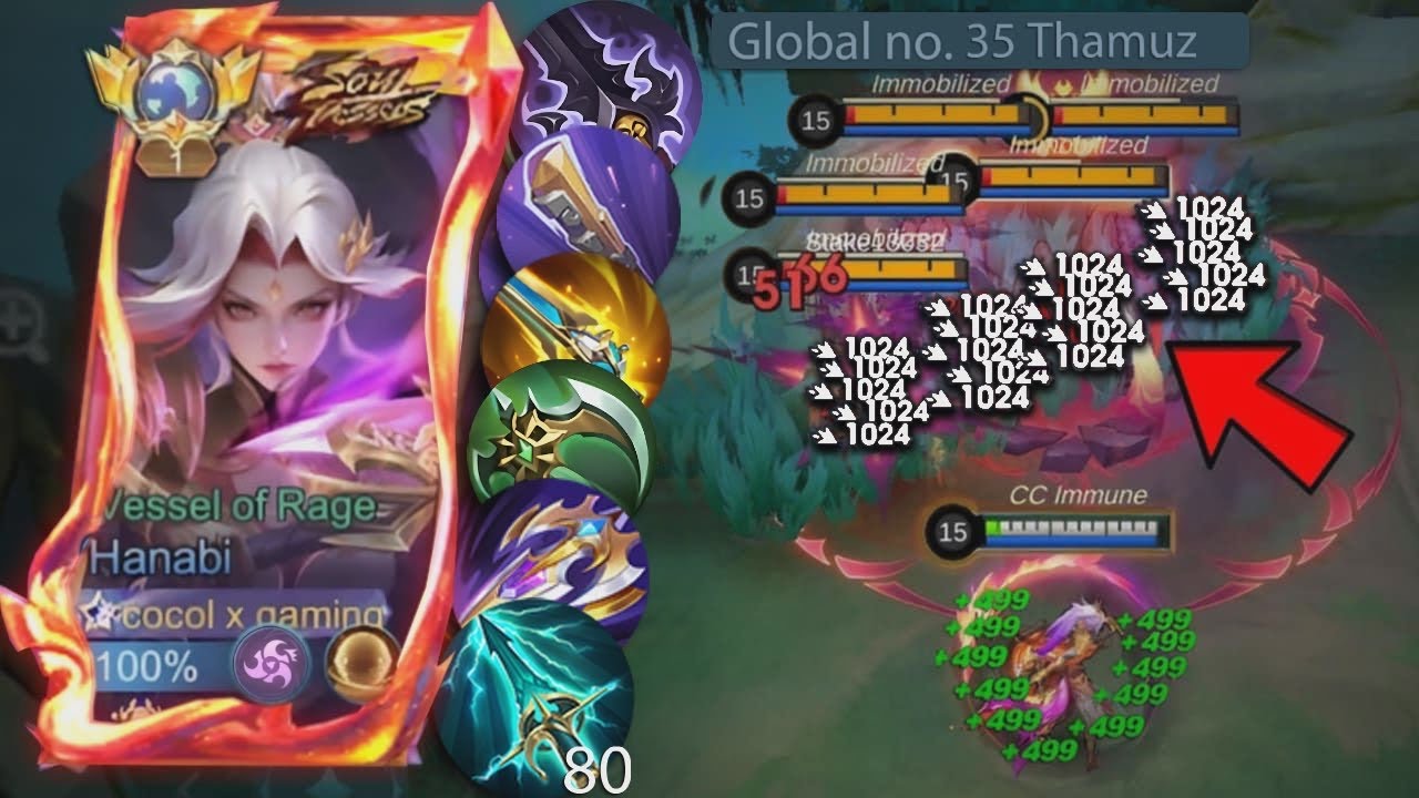 MOONTON, спасибо за новый билд для Ханаби с максимальным взрывным уроном! | Лучший билд для Ханаб...