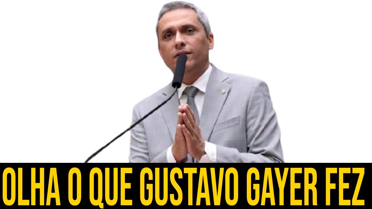 OLHA O QUE GUSTAVO GAYER FEZ