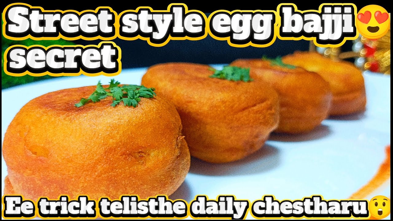 This Egg Bajji Is Breaking the Internet 😱 Must Try!