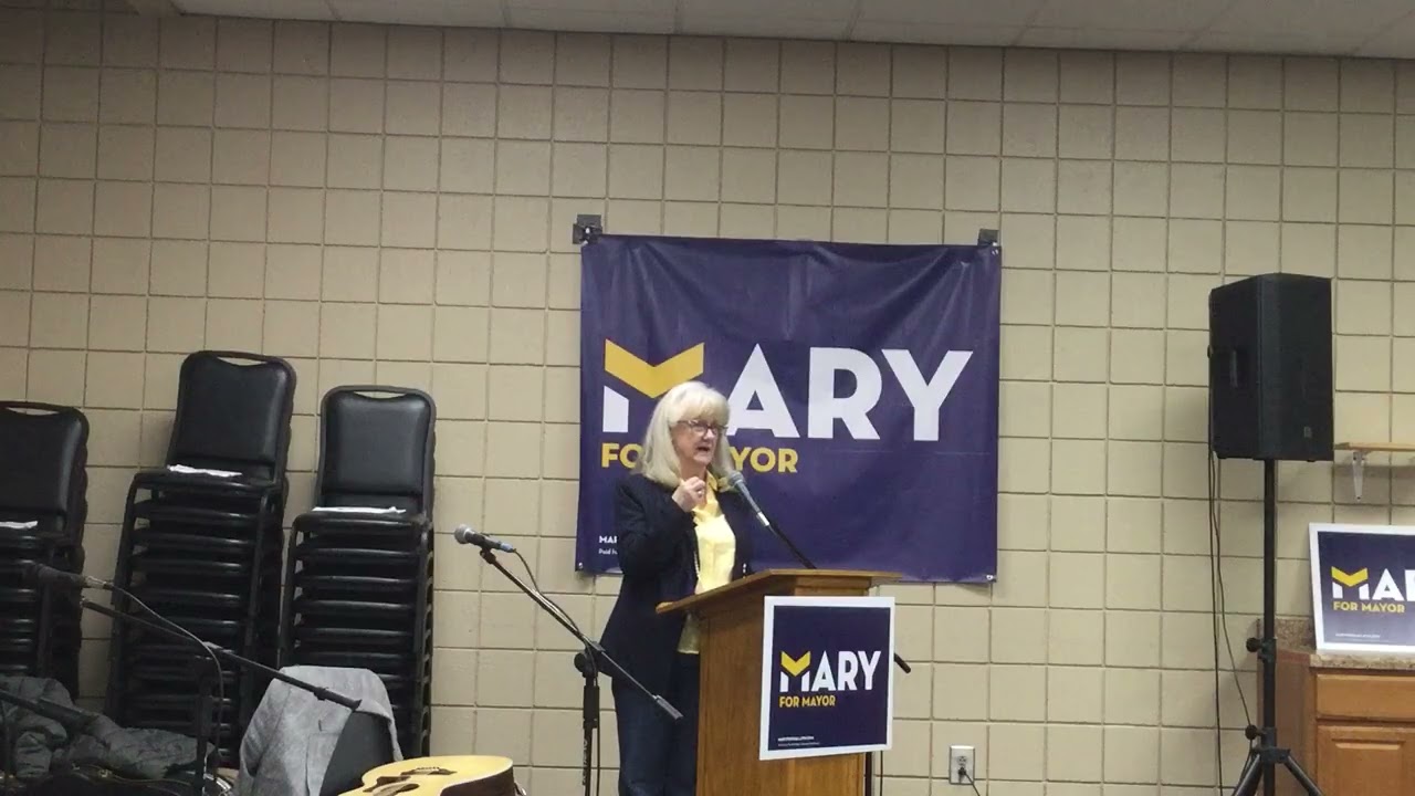 Mary for Mayor Kickoff Speech