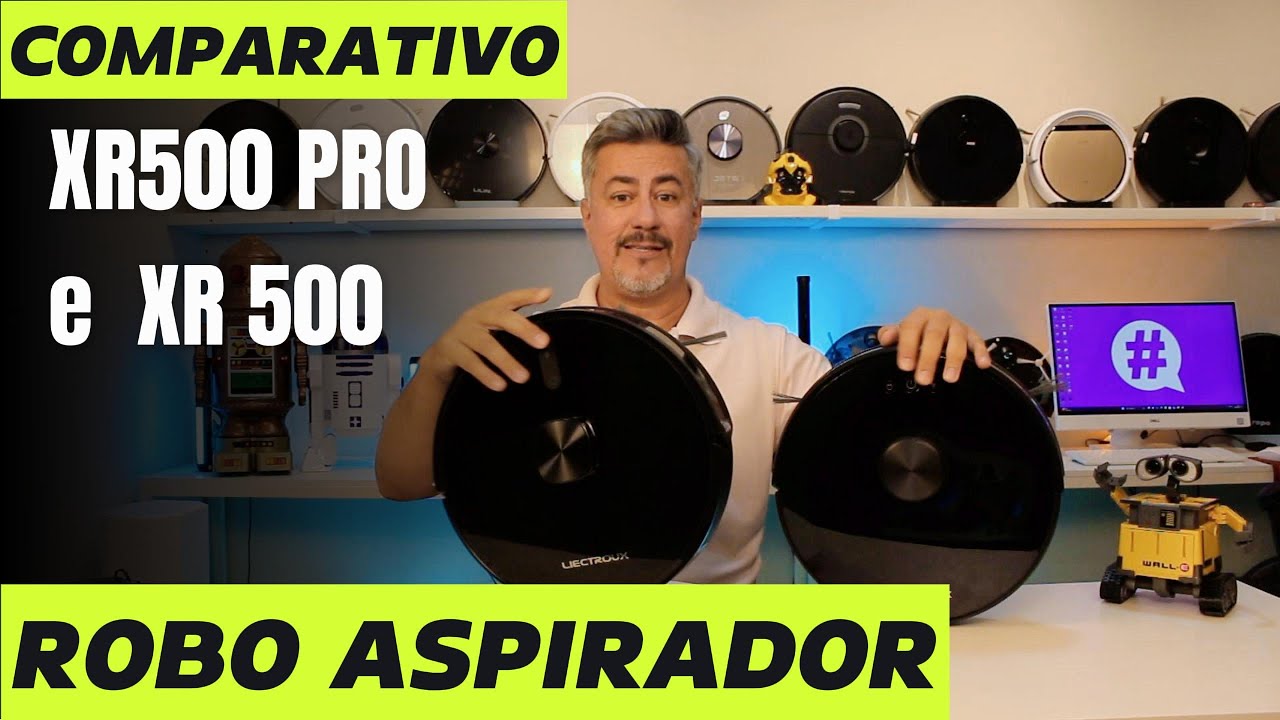 Comparativo robô aspirador Liecrtroux XR500 PRO x XR500