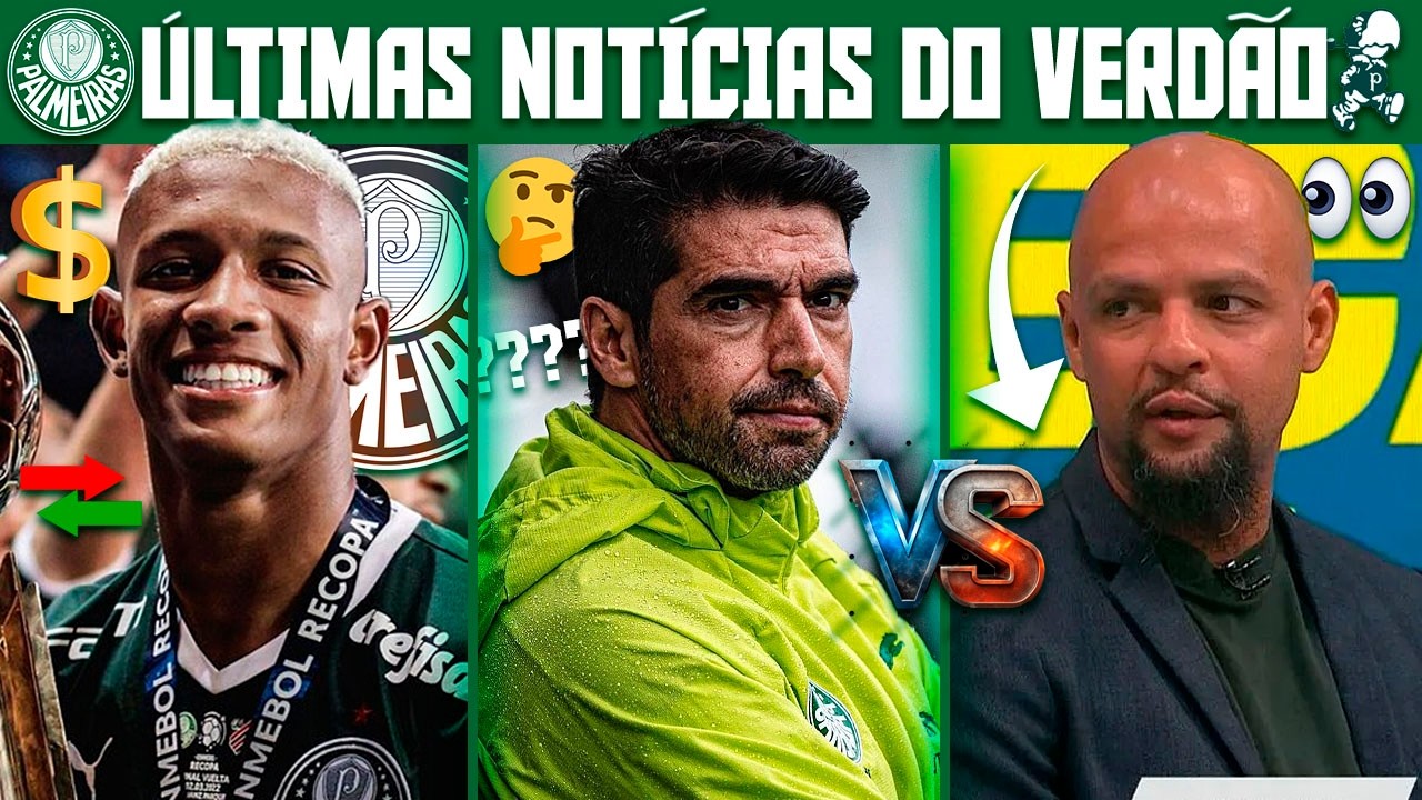 É DO VERDÃO! PALMEIRAS ANUNCIA CONTRATAÇÃO P/ FUTEBOL FEMININO! INFO SOBRE DANILO! FELIPE MELO ABEL+