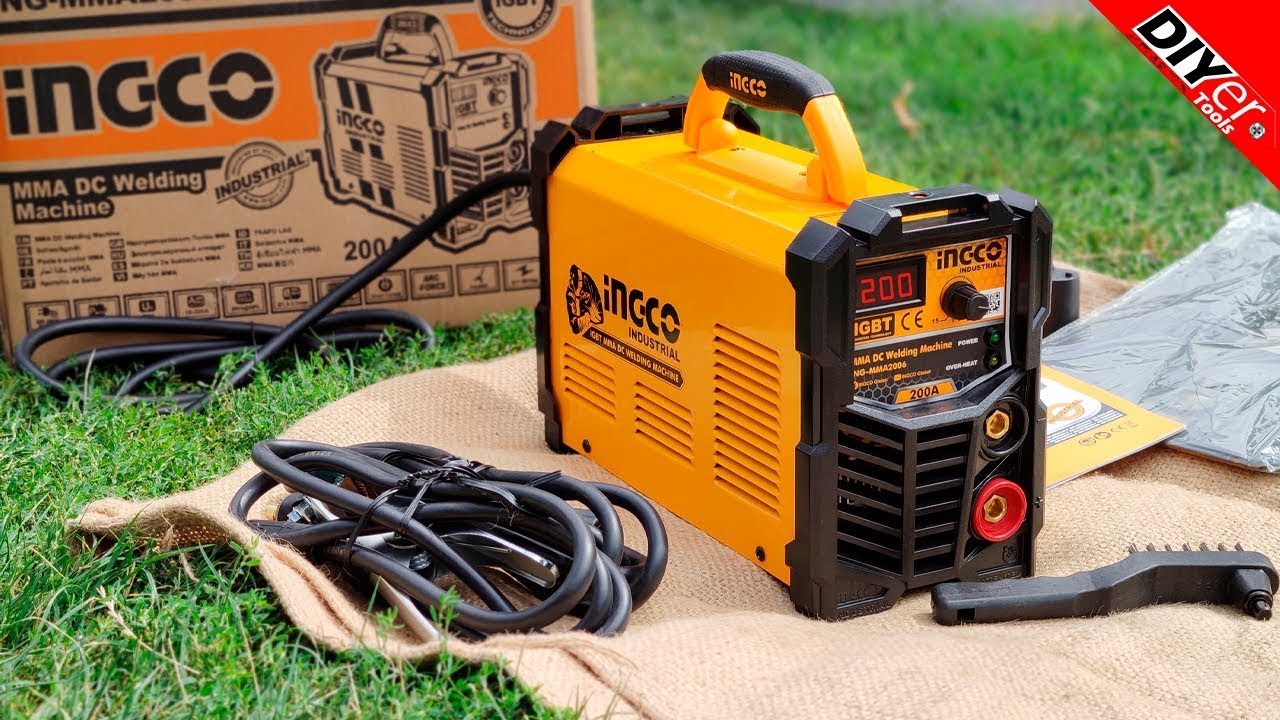 INGCO ING-MMA2006 Inverter MMA Welding Machine 200A | UNBOXING  @diyertools