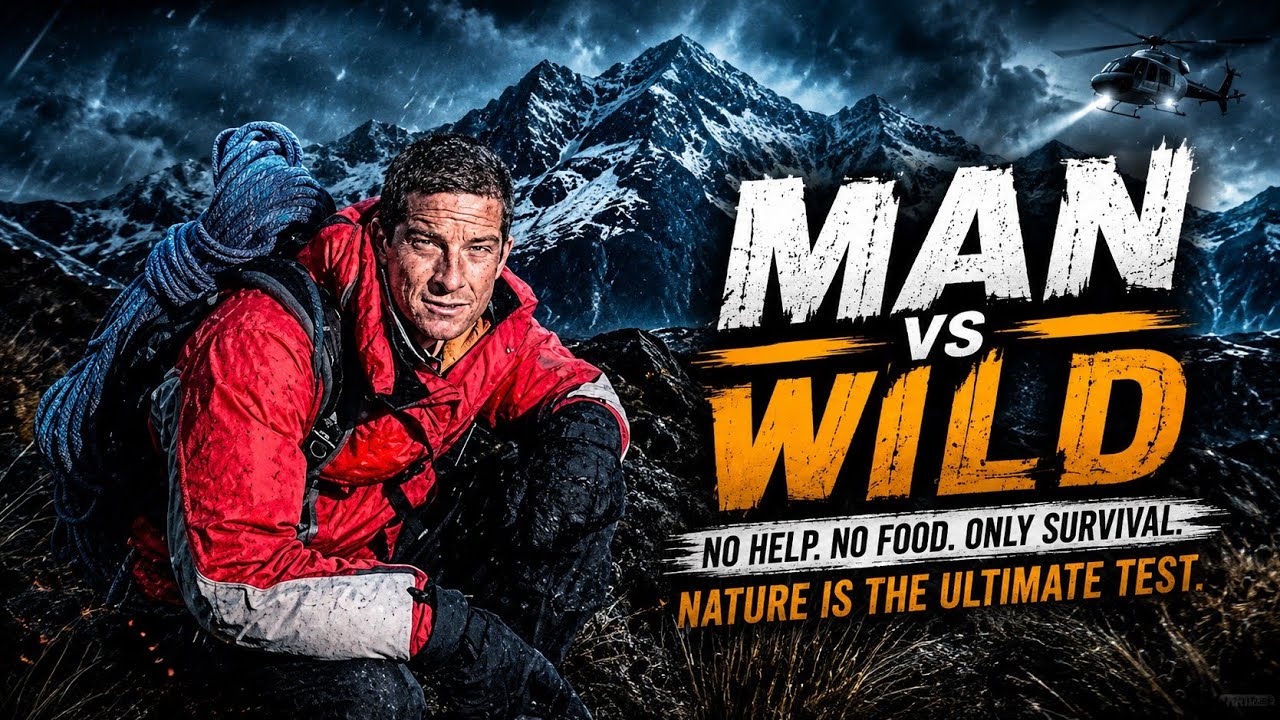 man vs wild, man vs wild mindset, survival mindset, mental toughness, personal growth, self 