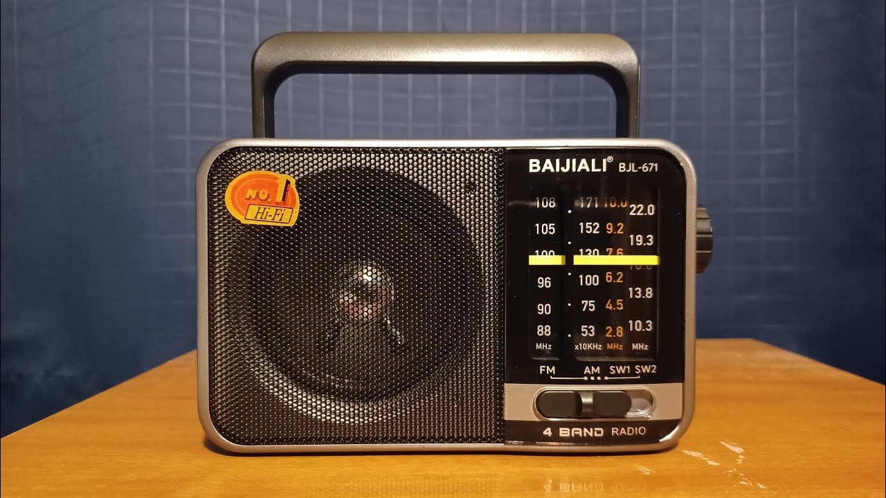 Baijiali BJL-671 4-Band Radio (3,000+ Subscribers Edition)