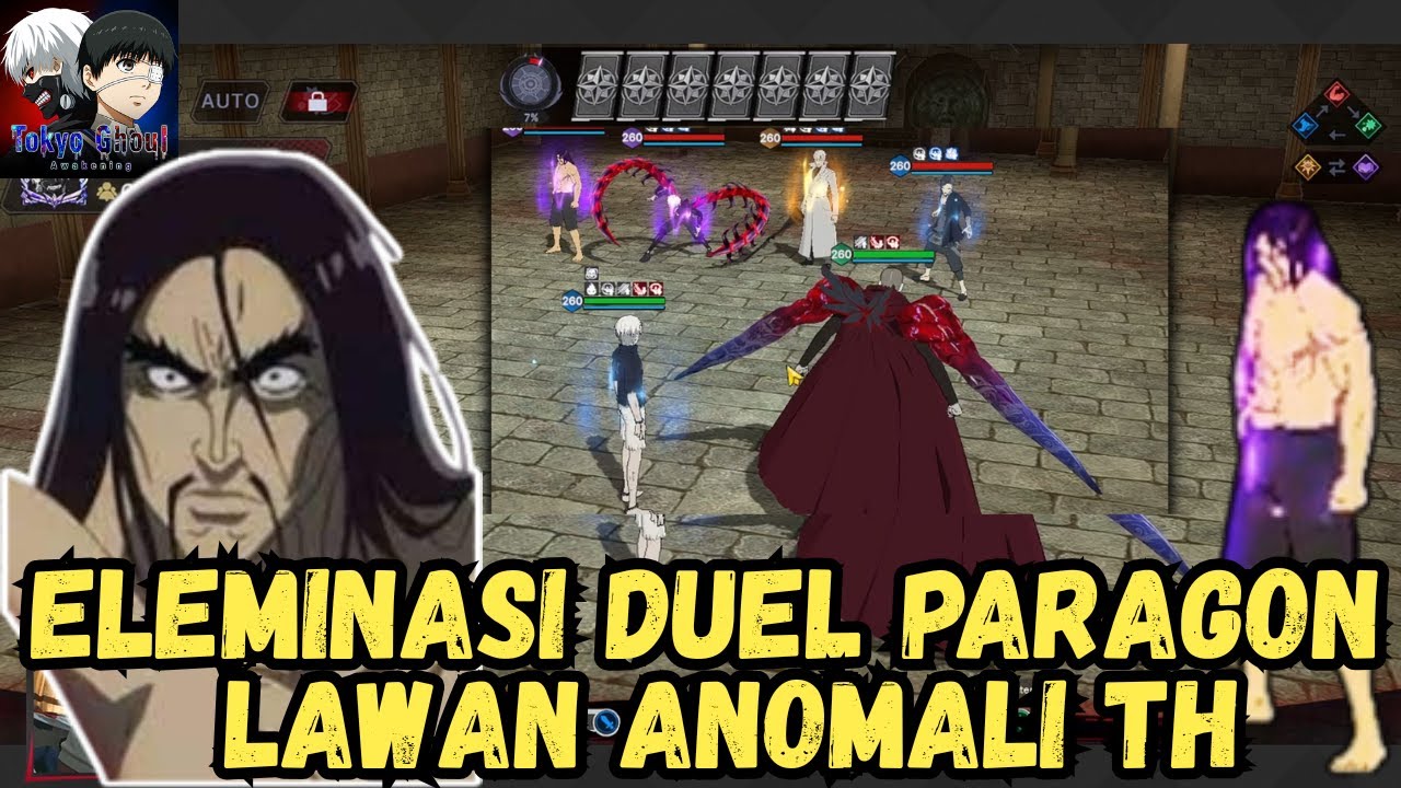 MELAWAN SULTAN TH DI DUEL PARAGON SELEKSI TOP 32, HAMPIR BONYOK DITONJOK SACHI SSS!! TOKYO GHOUL A