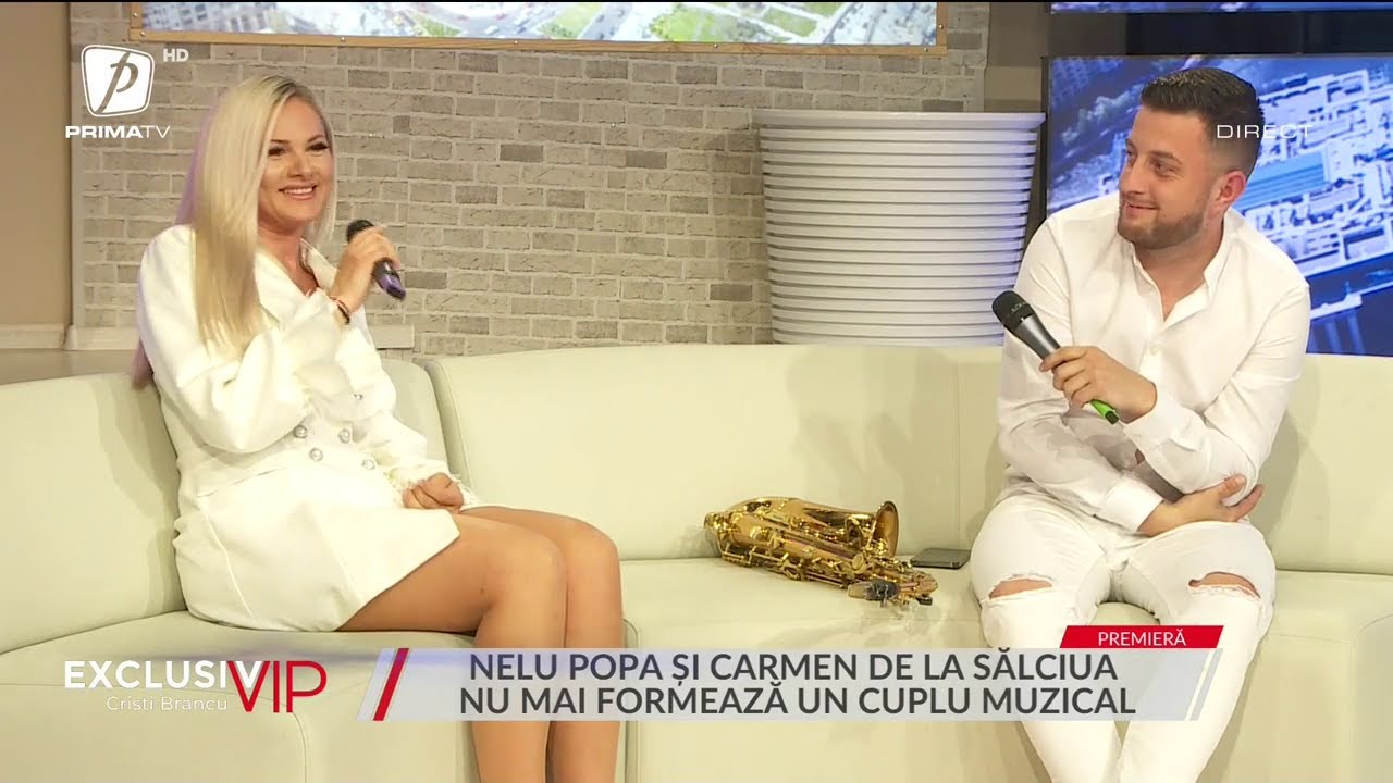 NELU POPA ȘI CARMEN DE LA SĂLCIUA NU MAI FORMEAZĂ UN CUPLU MUZICAL