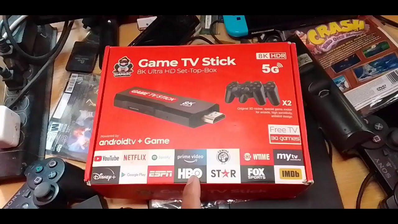 COMPRÉ LA CONSOLA GAME TV STICK 8k