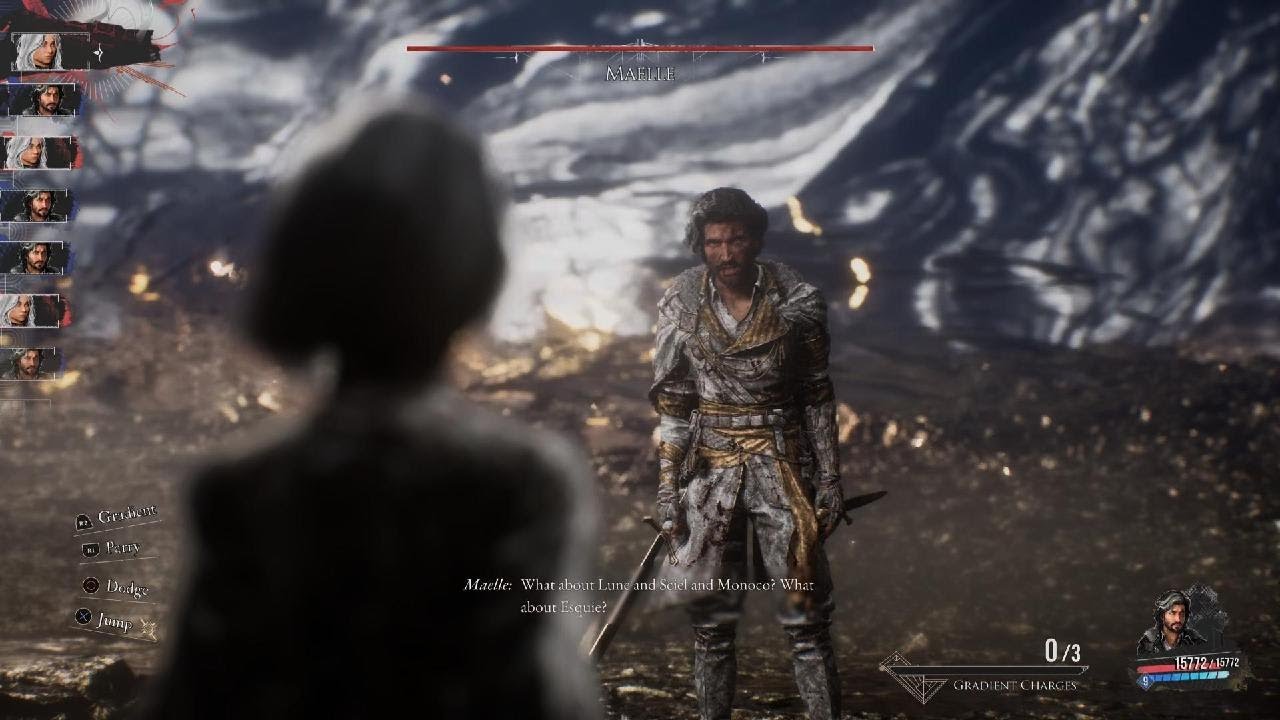 Clair Obscur: Expedition 33 Secret DIALOGUE when Verso choose to skip Turn NOT Attack Maelle