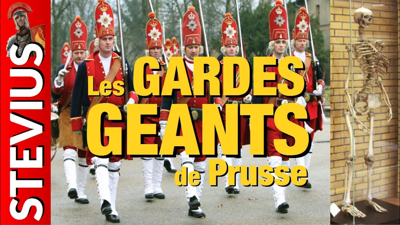 Les soldats g&eacute;ants du roi sergent (XVIIIe si&egrave;cle)