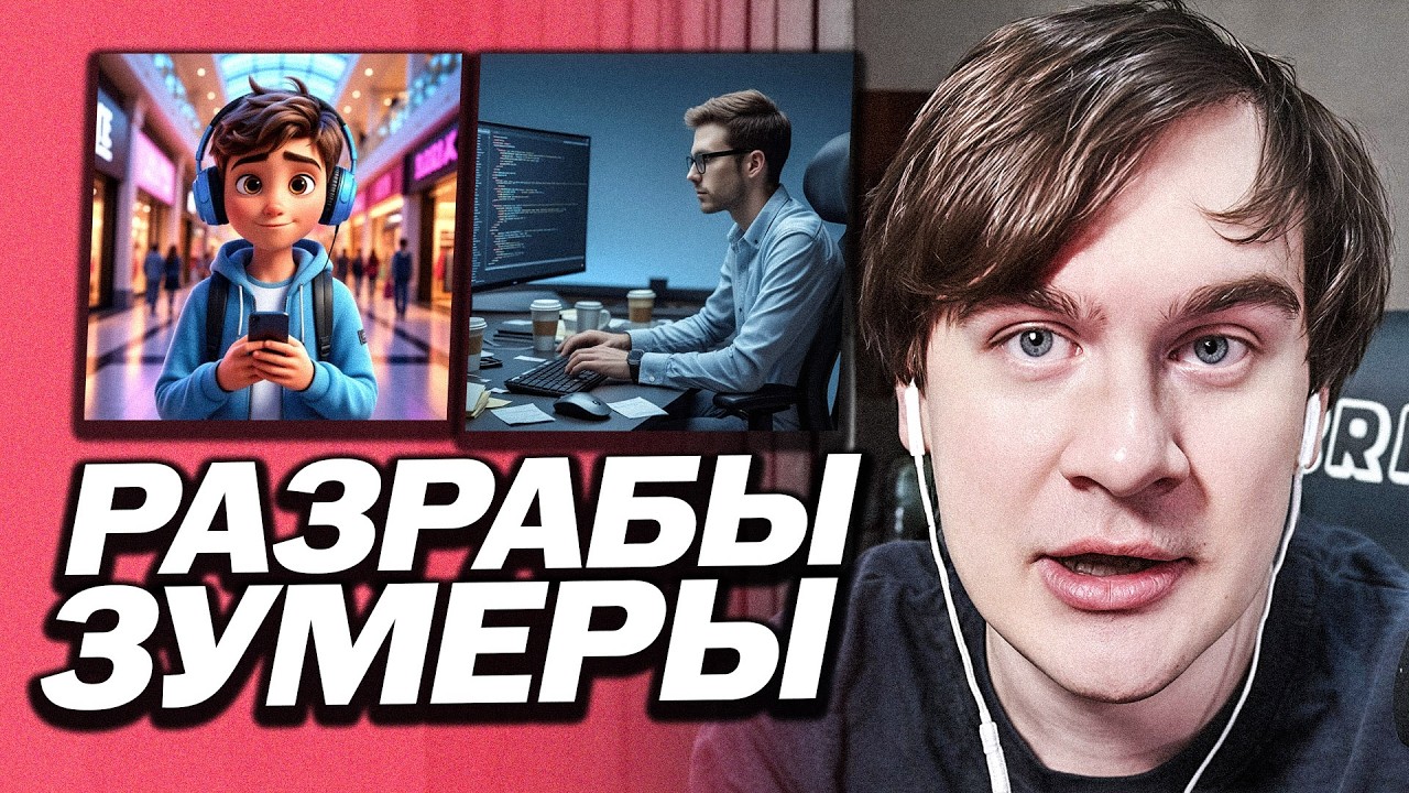 БРАТИШКИН ПОЯСНИЛ КОММЕНТАТОРАМ ЗА СВОИХ РАЗРАБОВ ЗУМЕРОВ / БОМБИТ НА ЗУМЕРОВ ?