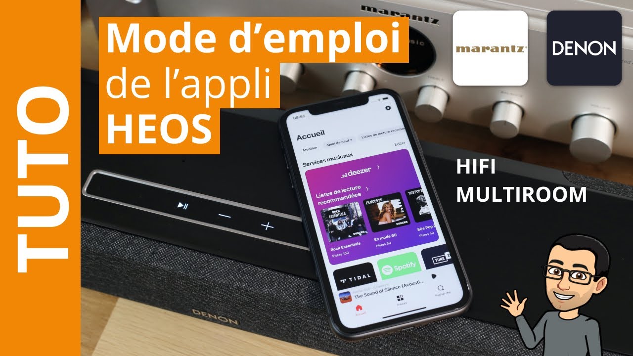 HEOS : comment fonctionne l'application multiroom pour Denon et Marantz