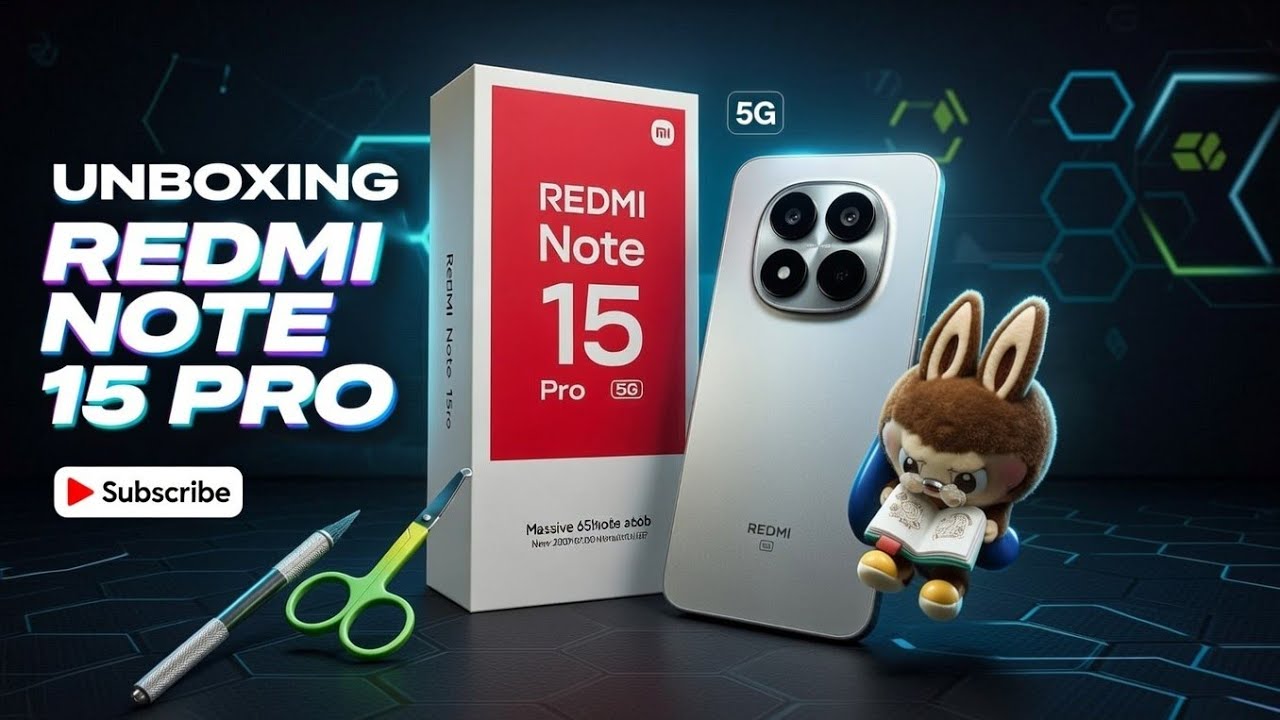 Pro series,Xiaomi Redmi Note 15 pro Unboxing|Asmr