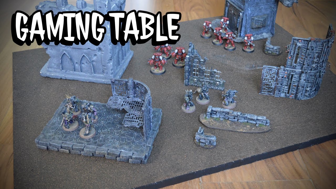 WARHAMMER TERRAIN: Террейн своими руками — делаем игровой стол