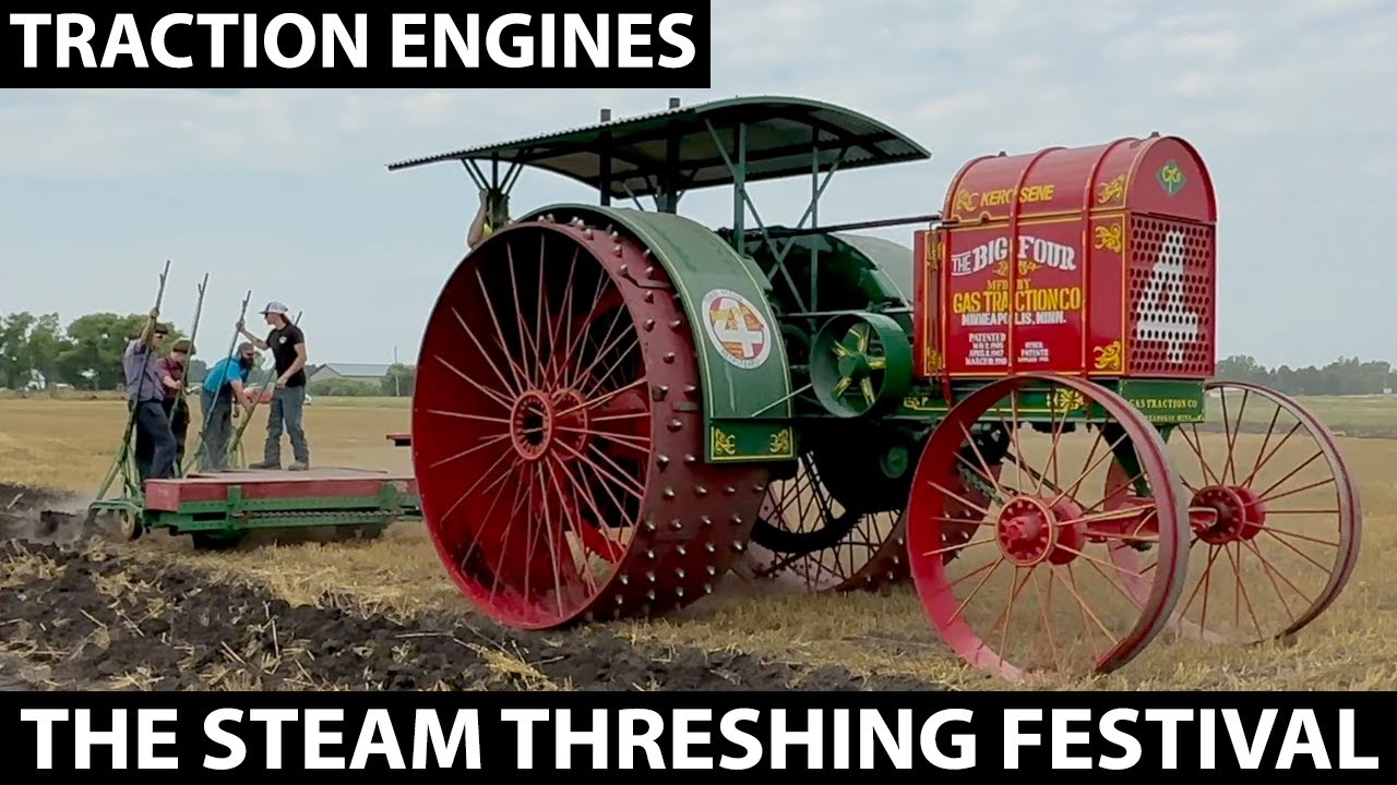 Steam Engines at the Steam Threshing Festival