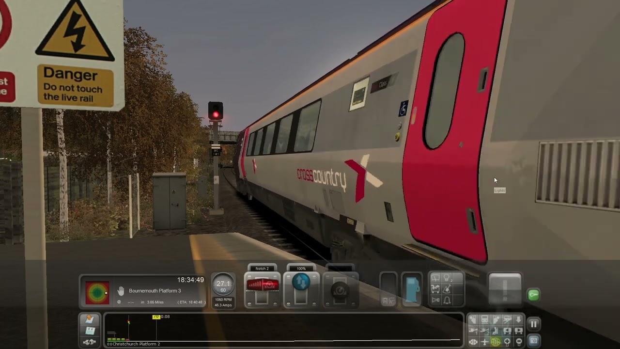 Trains & Tones at Christchurch Station on Train Simulator Classic