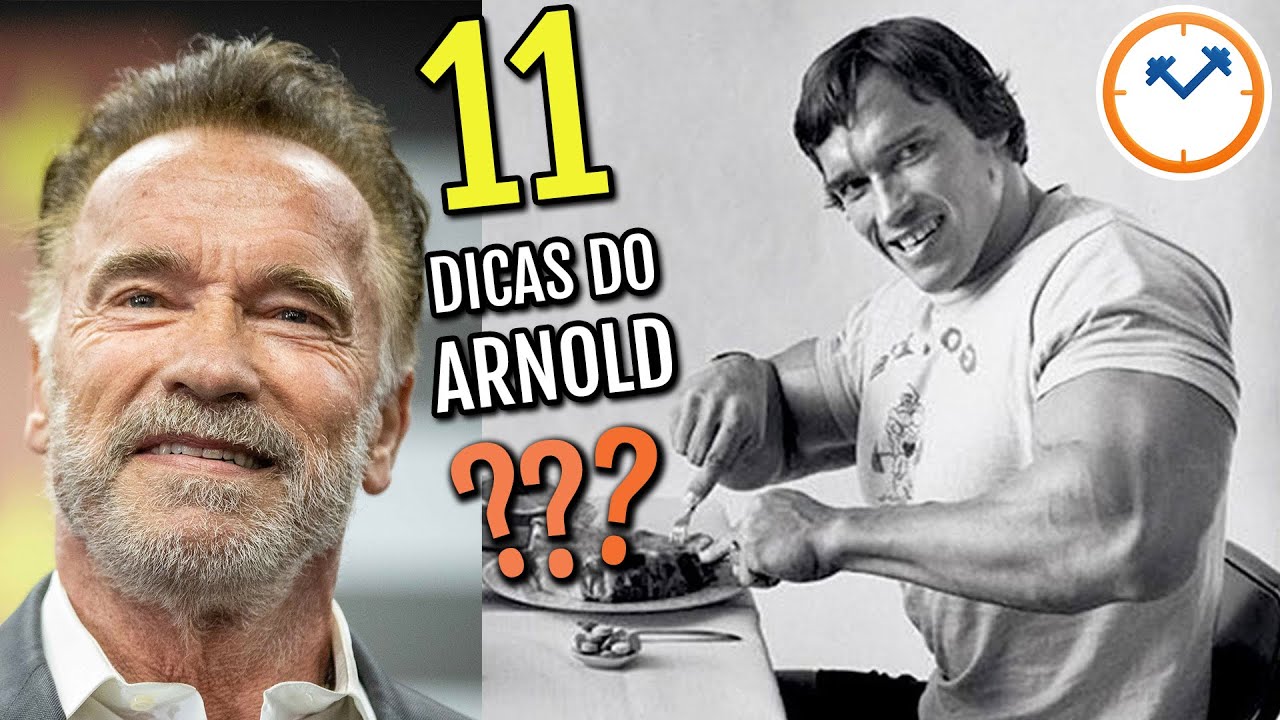 11 Dicas de Treino e Dieta do Arnold Schwarzenegger | Papo na Pia nº43 💦