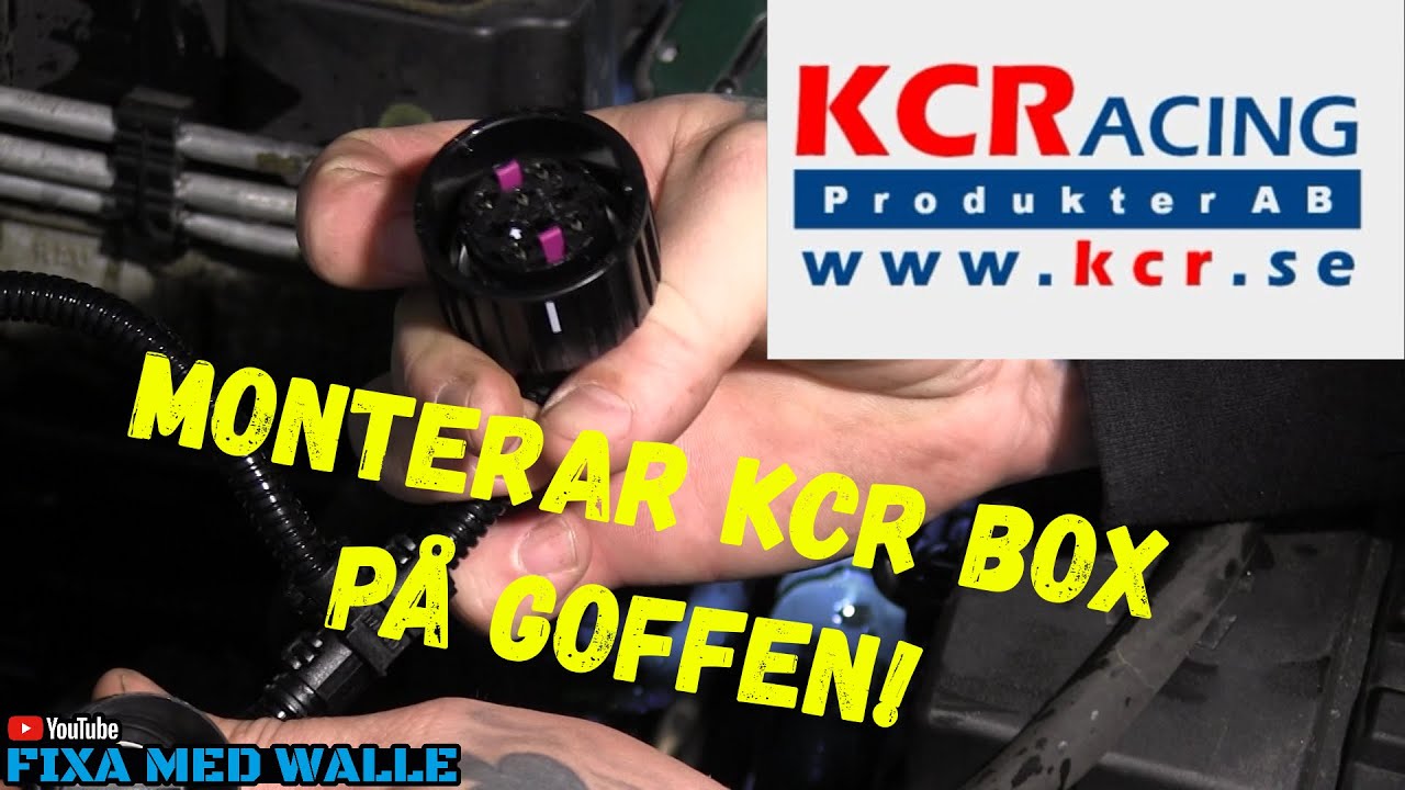 MONTERAR/INSTALLERAR KCR BOX VW GOLF 5