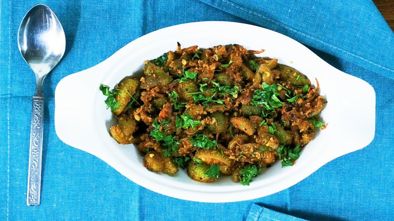 Tasty Kartule (Spine Gourd) Bhaji Recipe | Kantola Sabji | How to make Spine Gourd Bhaji