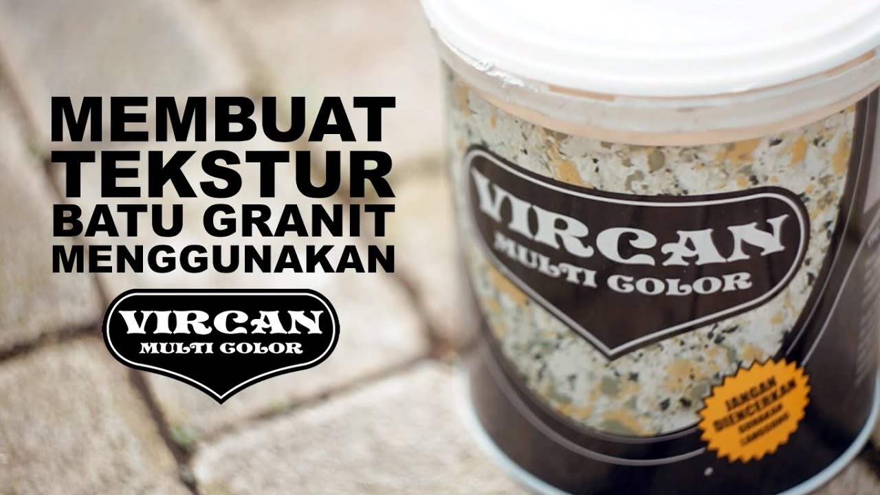 TUTORIAL MEMBUAT TEKSTUR BATU GRANIT MENGGUNAKAN VIRCAN MULTICOLOR