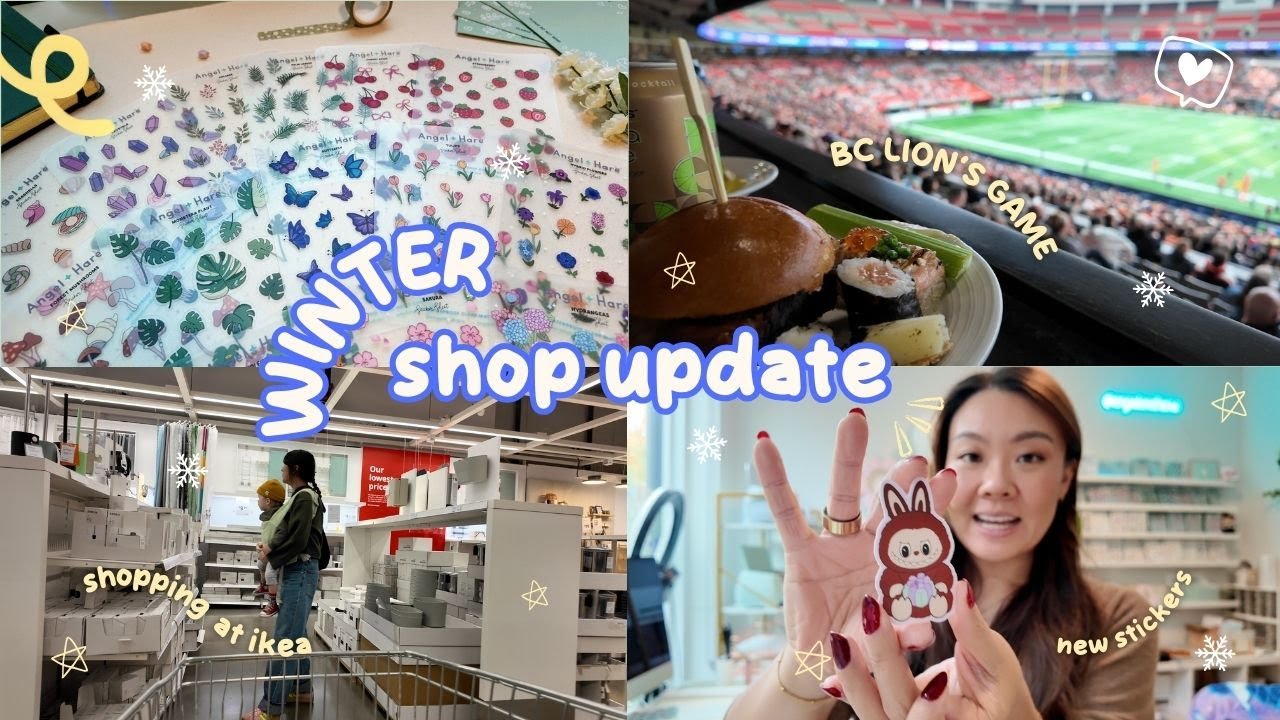 Неделя из моей жизни: подготовка к зимнему обновлению магазина ❄️ видеоблог «Дневники художника» 🌱