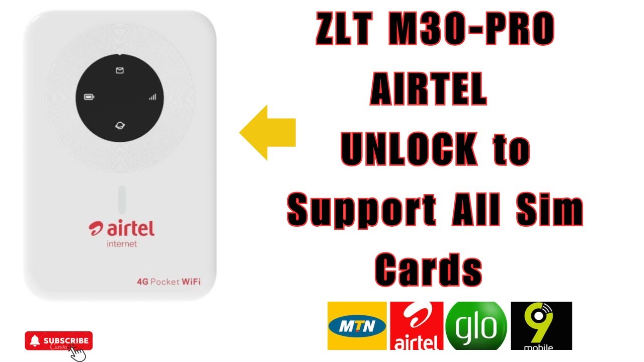 ZLT M30-PRO AIRTEL UNLOCK to Support All Sim Cards || Support MTN/GLO/AIRTEL/ETISALAT etc #ZLTM30PRO