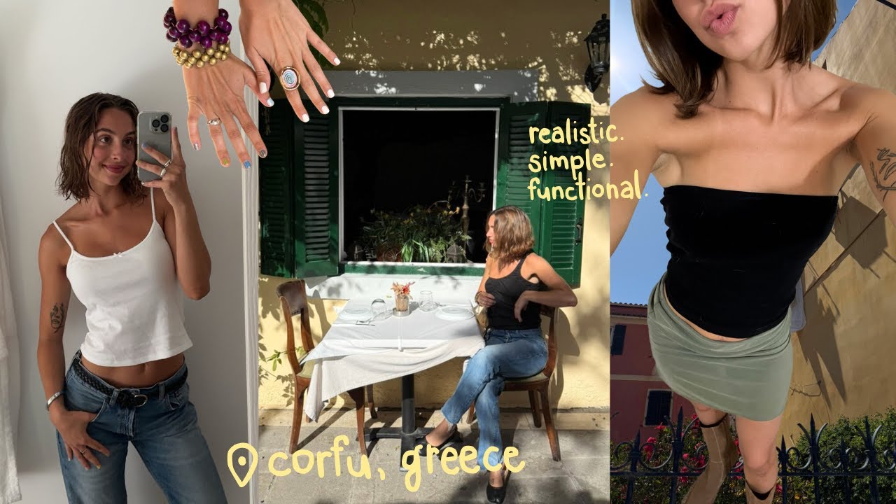 10+ Euro Summer Outfits (in 1 carry-on)