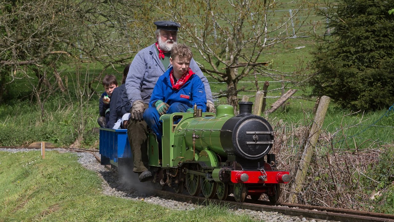 The Downs Light Railway, Malvern, Open Day 1st May 2017