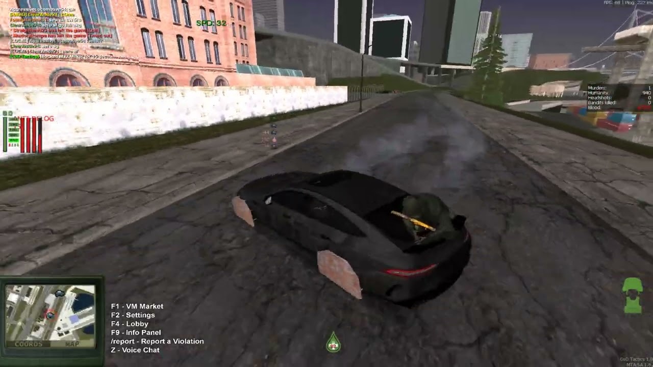 TOP-GTA DAYZ // MOVIMENT MAPING