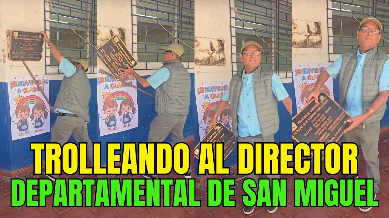 TROLEANDO A DIRECTOR DEPARTAMENTAL DE SAN MIGUEL | C&eacute;sar Fuentes - El Salvador