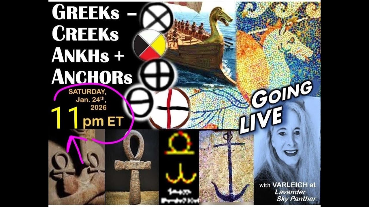 LIVE13: GREEKS - CREEKS | ANKHS +ANCHORS - with Varleigh at Lavender Sky Panther