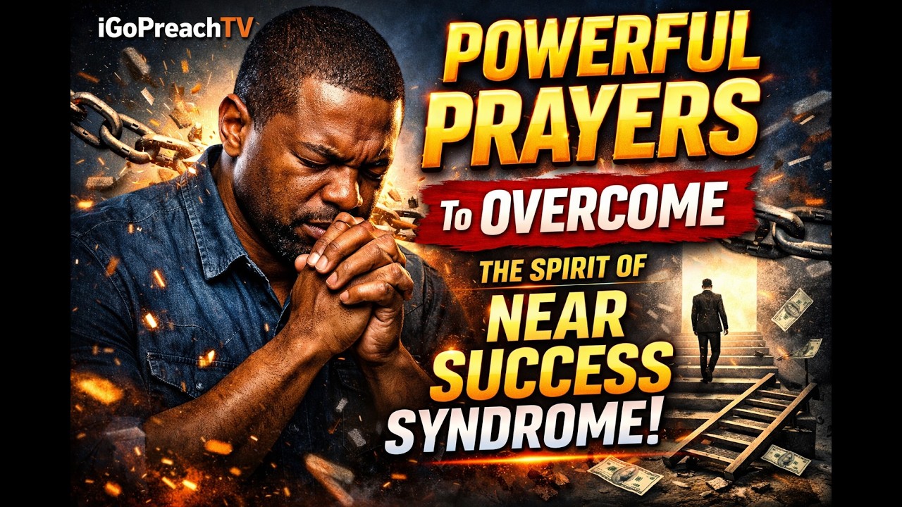 Powerful PRAYERS To OVERCOME THE SPIRIT OF NEAR SUCCESS SYNDROME