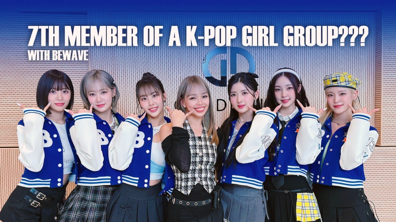 TRYING TO BE A K-POP IDOL FOR A DAY w/ @BEWAVE_official  (rookie K-Pop girl group)
