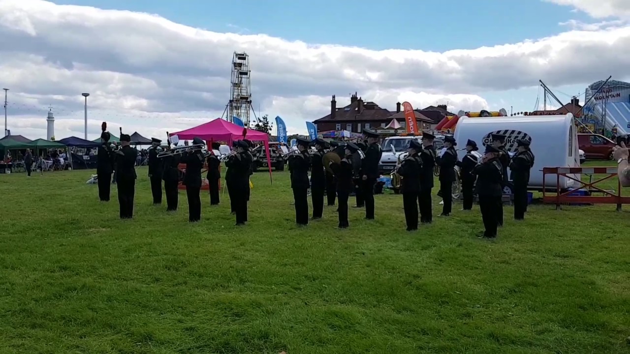 Band and Bugles of the Rifles Durham ACF, Seaburn Armed Forces day 2017