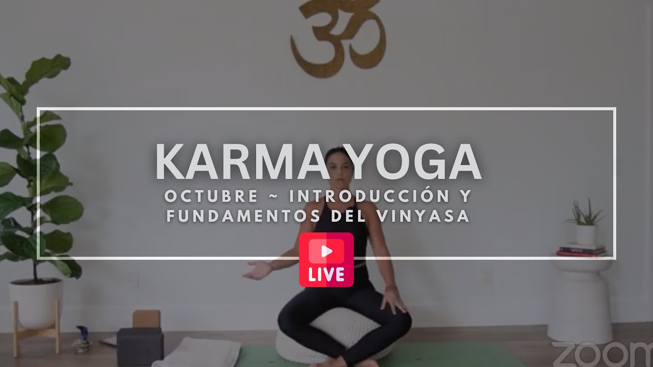 KARMA YOGA 01: Introducci&oacute;n y Fundamentos del Vinyasa