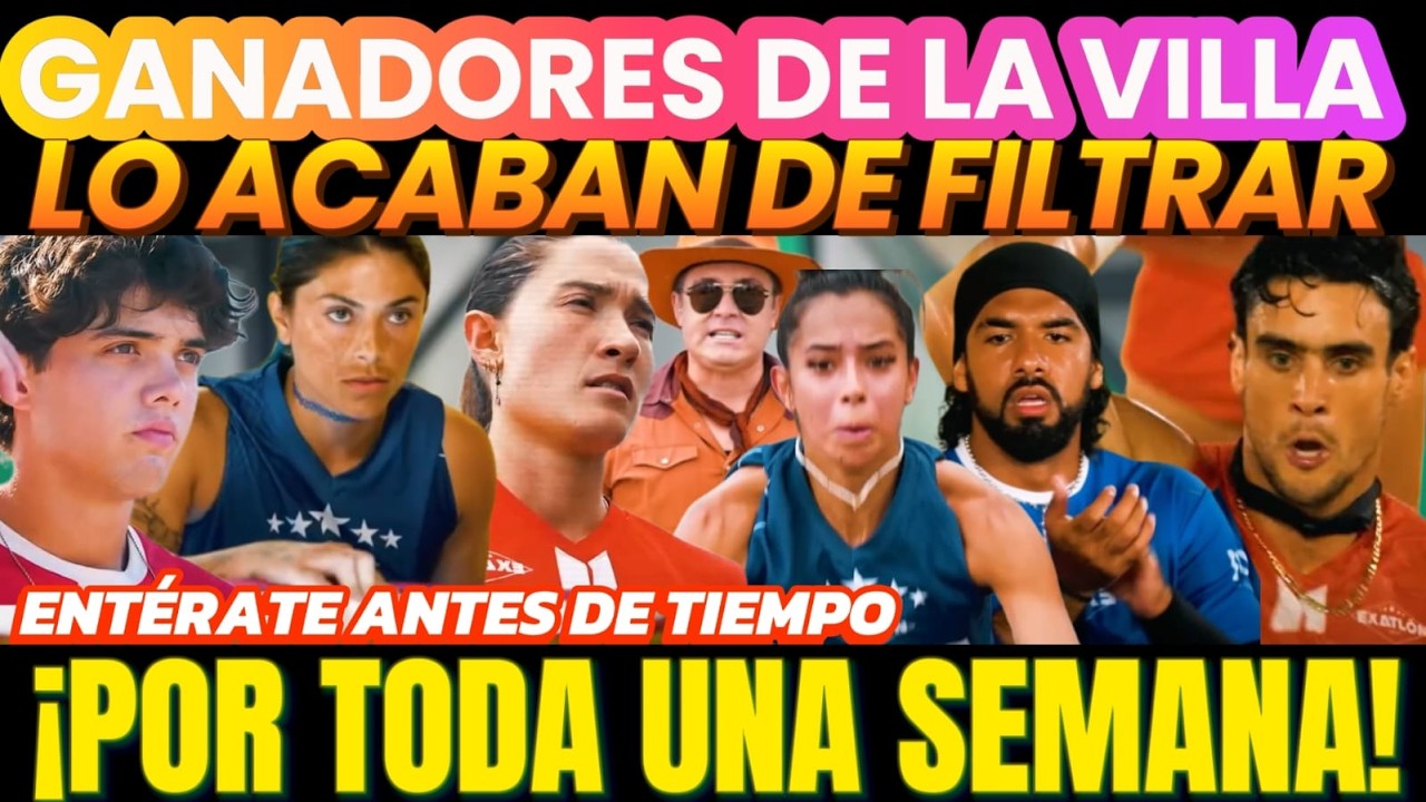 🔴🔵 &iexcl;IMPRESIONANTE! | &iexcl;ELLOS GANAN LA VILLA UNA SEMANA COMPLETA EN EXATLON HOY LUNES 6 DE ABRIL!