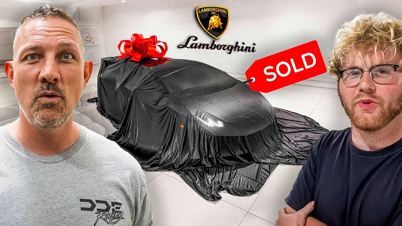 REVEALING THE NEW DDE TIRE SLAYER! *MY FIRST LAMBORGHINI*