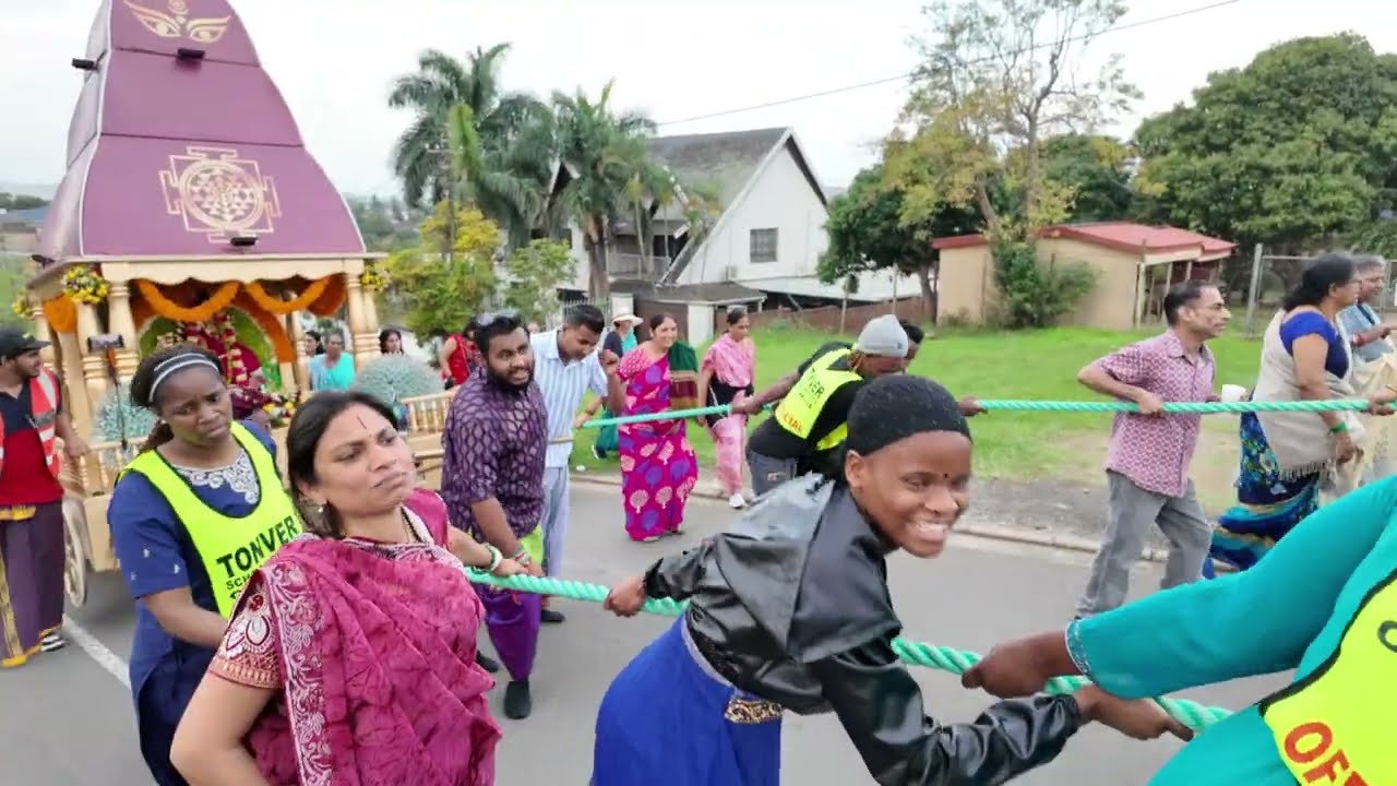 Verulam Ashram | 2025 Maha Navratri Chariot Procession