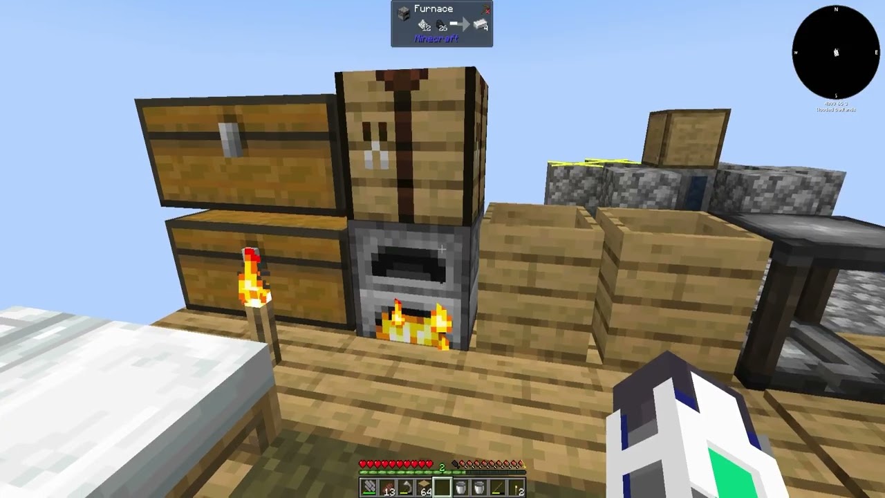 ATM 10 - To The Sky - EP02 - Minerai x4-x6 et lave x60 !