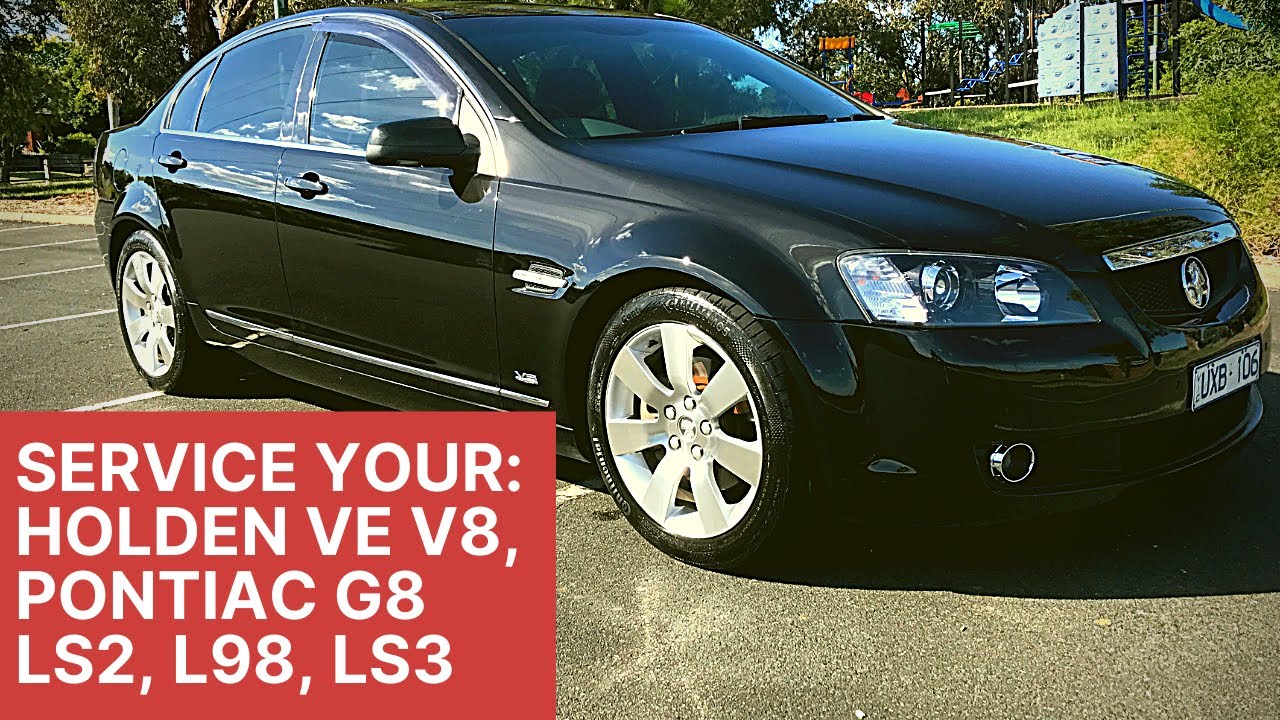 Сброс сервисного обслуживания и напоминаний Holden VE V8 (Pontiac G8)