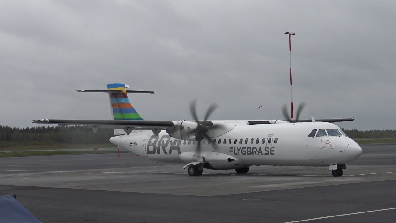 Braathens Regional Airlines ATR 72-500 SE-MDA at Tampere-Pirkkala