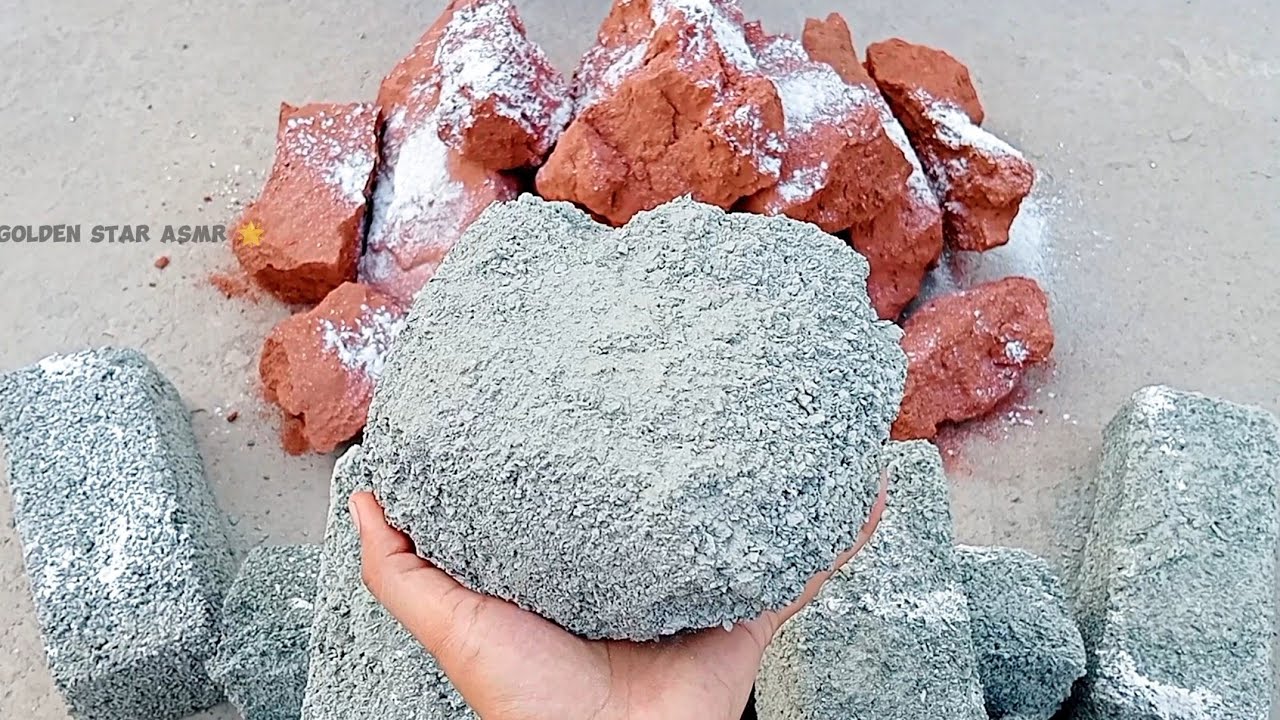 Series#5🌈2in1|Special for@Kiran 💝Pure Red Dirt❤️Pure Gray Gritty 🩶Dry Floor crumbling