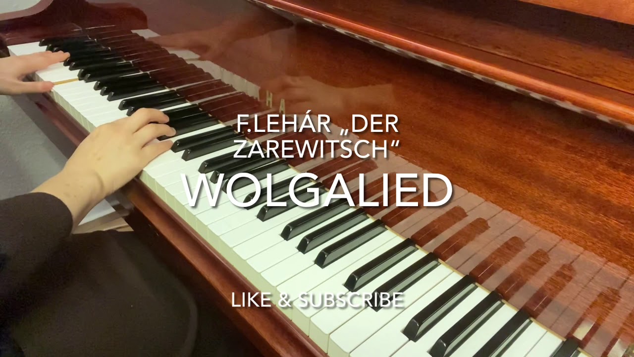 F.Lehár Der Zarewitsch „Wolgalied“ Piano accompaniment
