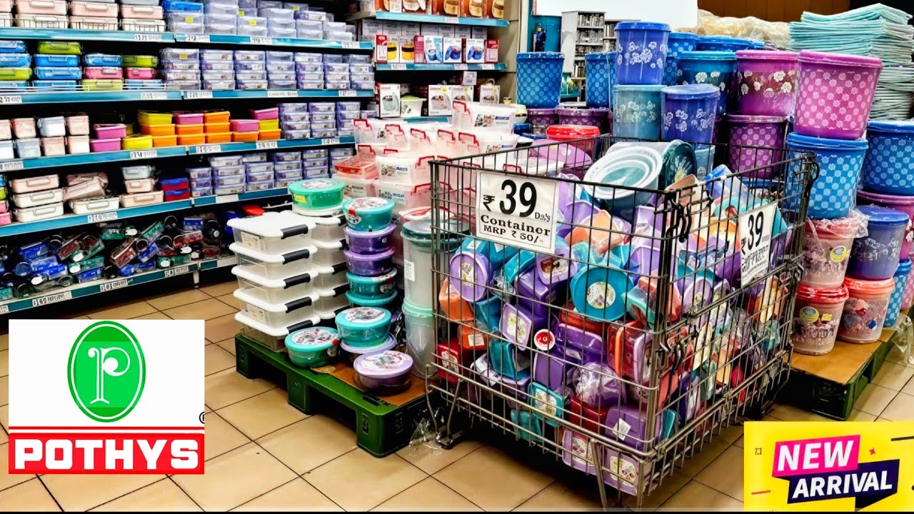 🔥Pothys-லMRP-லிருந்து Double Discount! தராங்களா? big size kitchen storage containers  only just 499