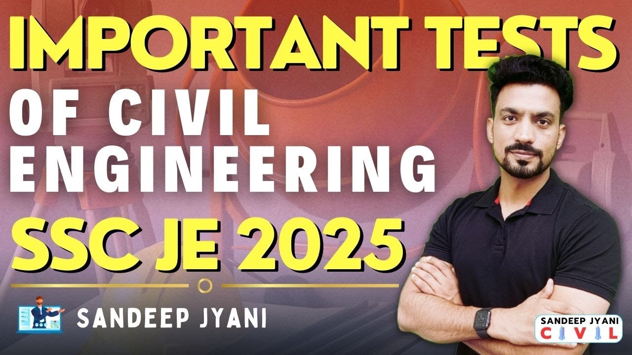 All Important Civil Engineering Tests in ONE Session | Lab + Field Tests Complete Revision