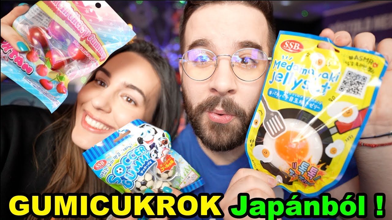 TÜKÖRTOJÁS gumicukor AMI SERCEG ! 🍳 | Gumicukrok JAPÁNBÓL Kingával !